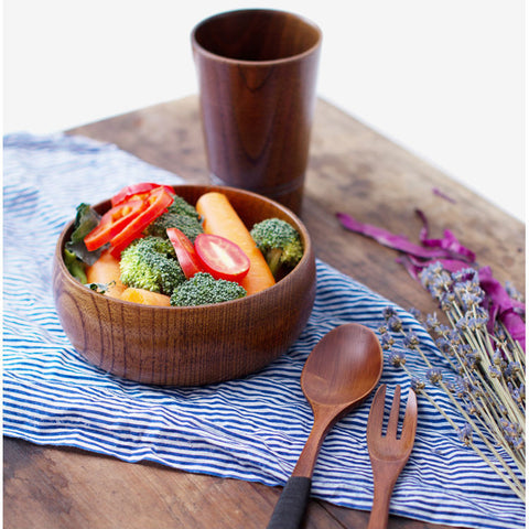 Japanese Style Grade-A Jujube Wood Bowl
