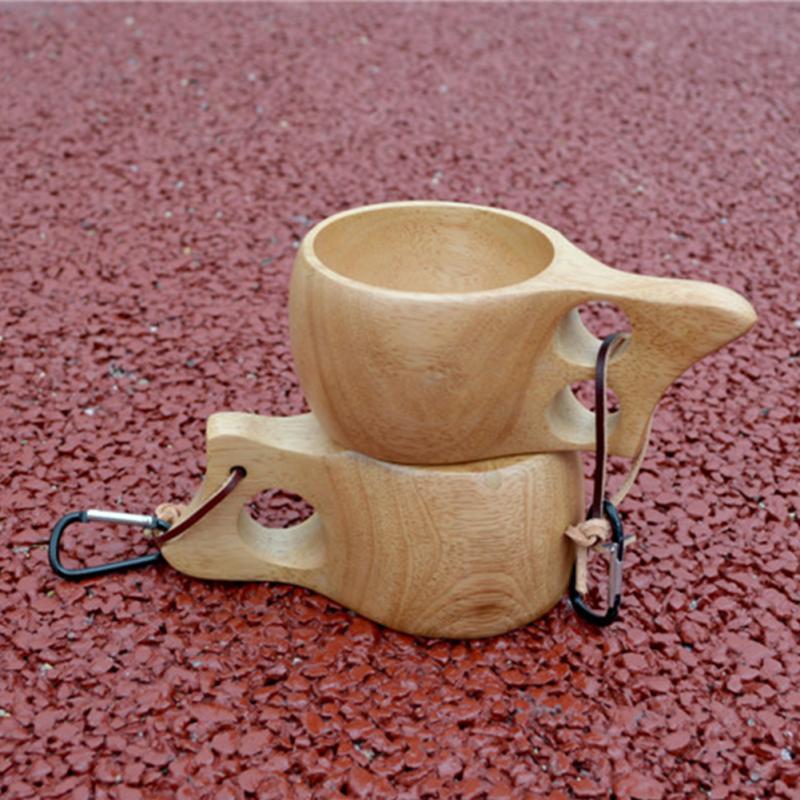 Japanese Style Handmade Wooden Mug