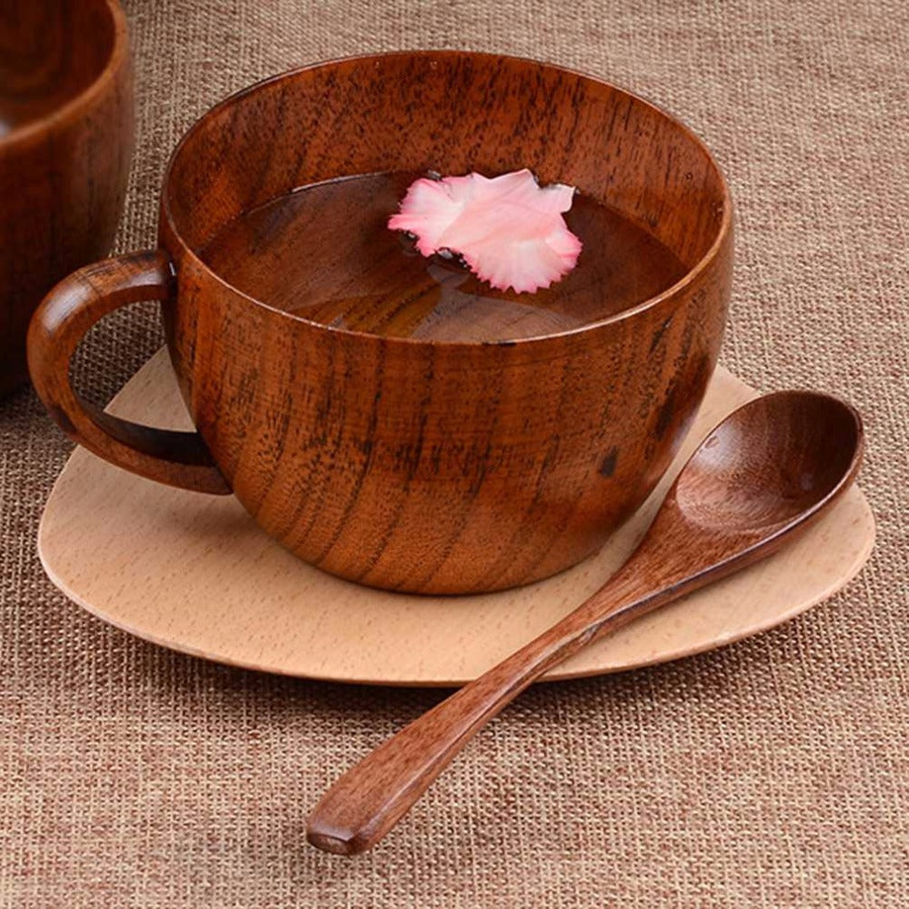 Handmade Wooden Mugs