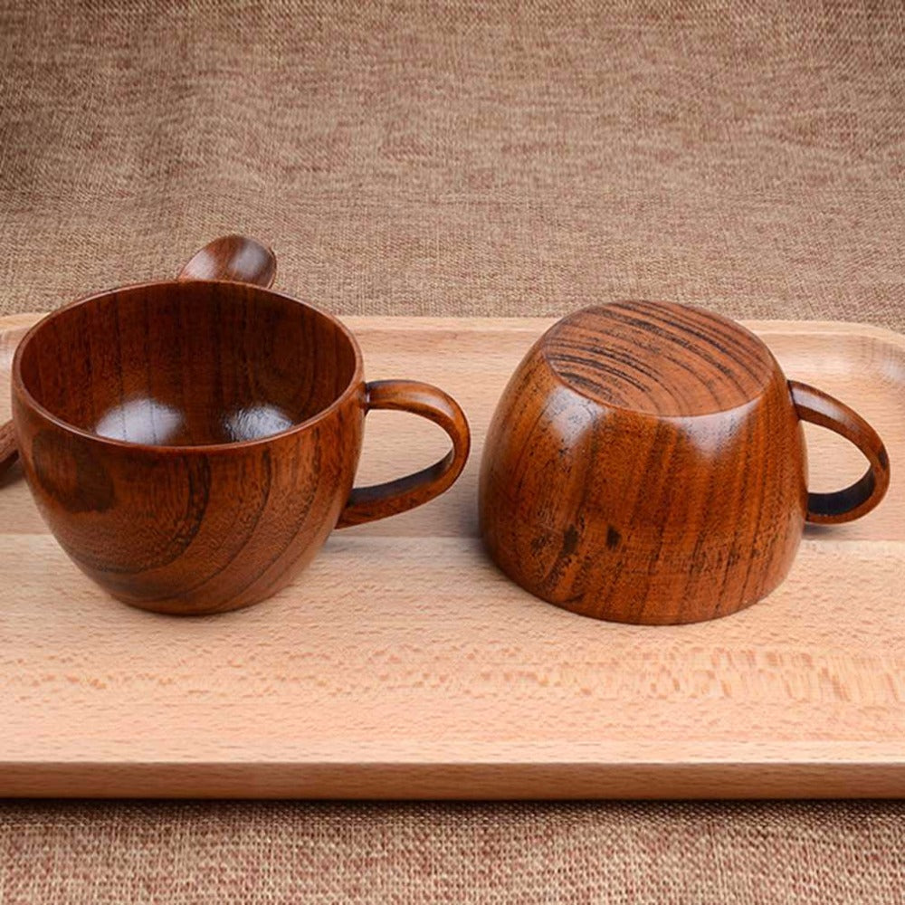 Handmade Wooden Mugs