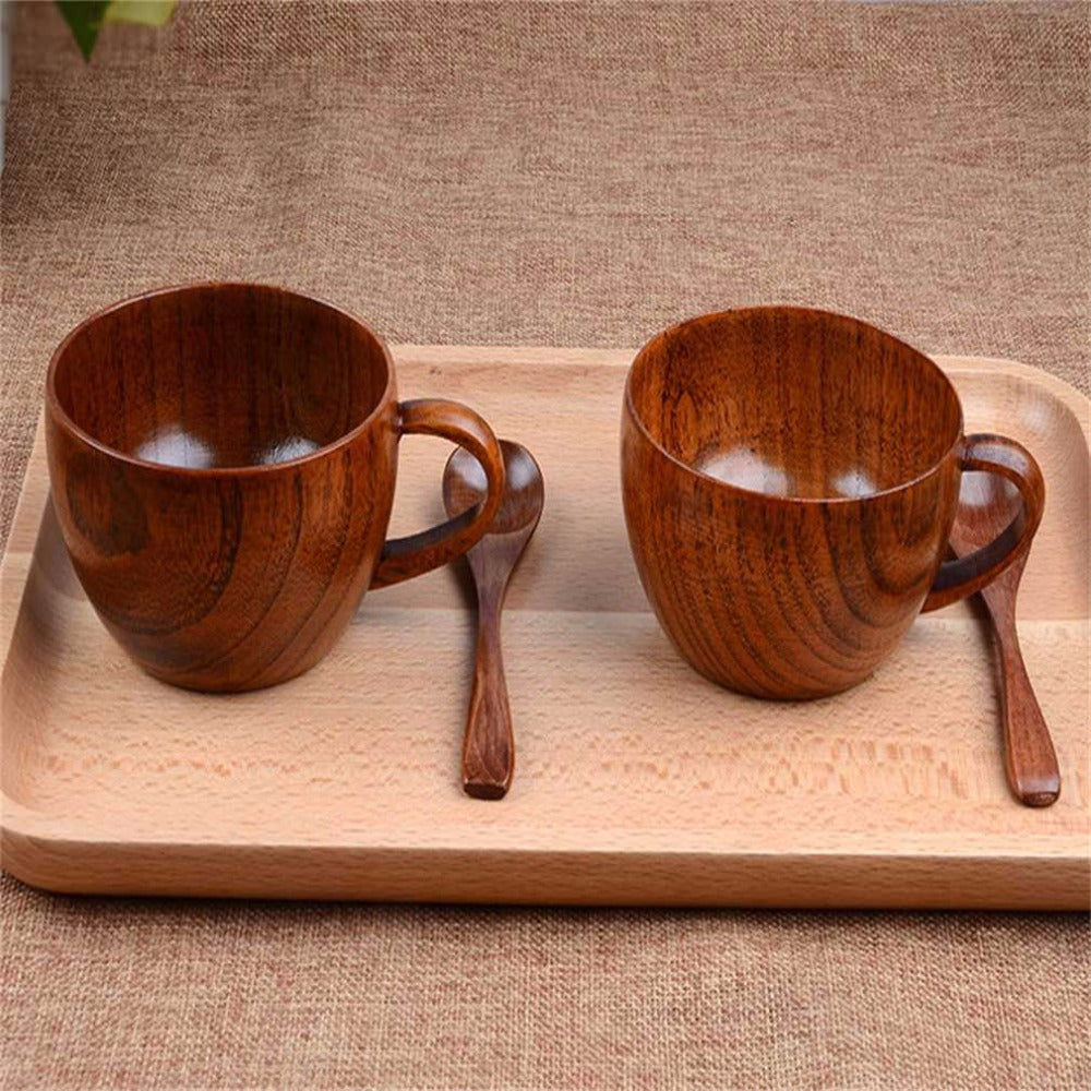 Handmade Wooden Mugs