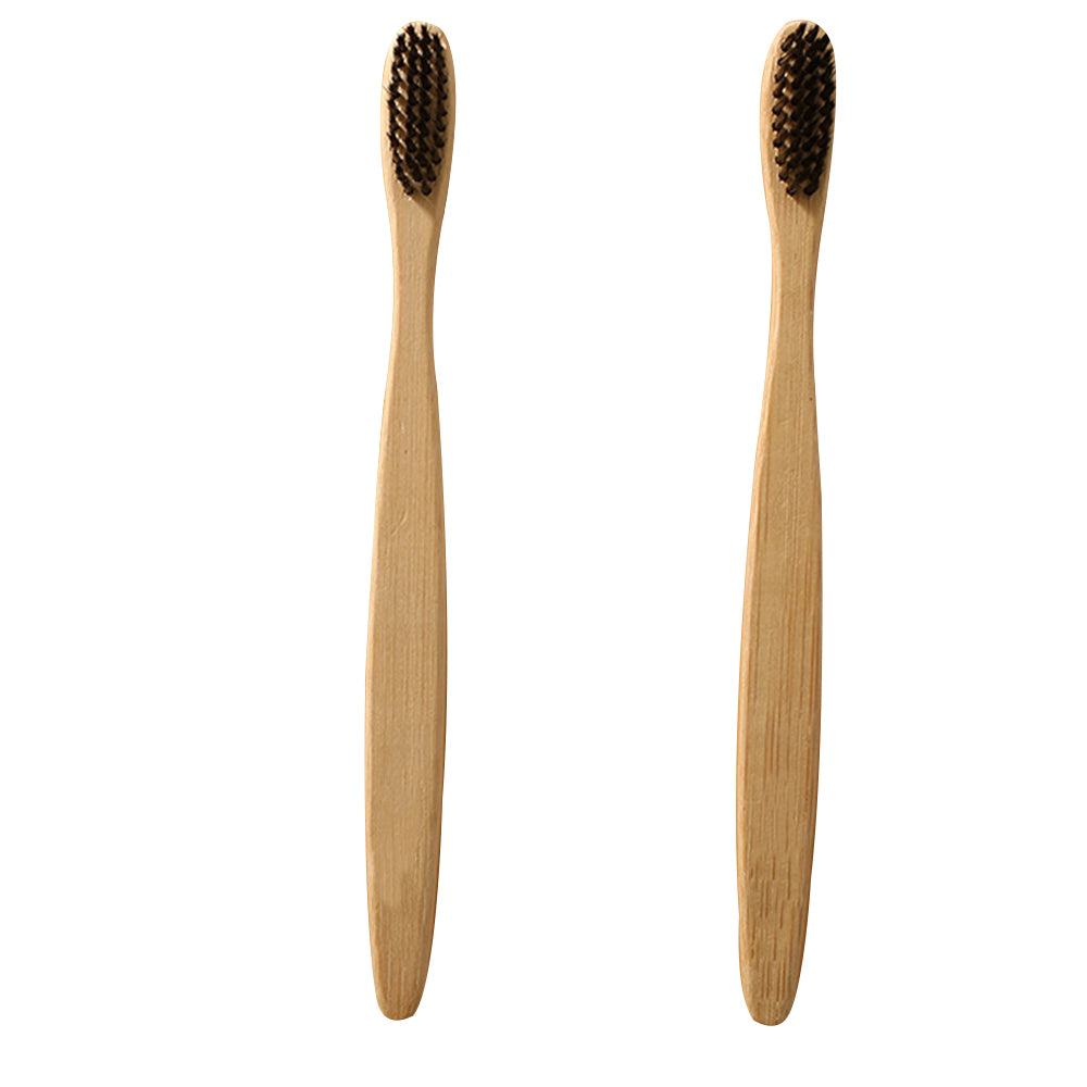 Eco-friendly Wooden Charcoal Toothbrush