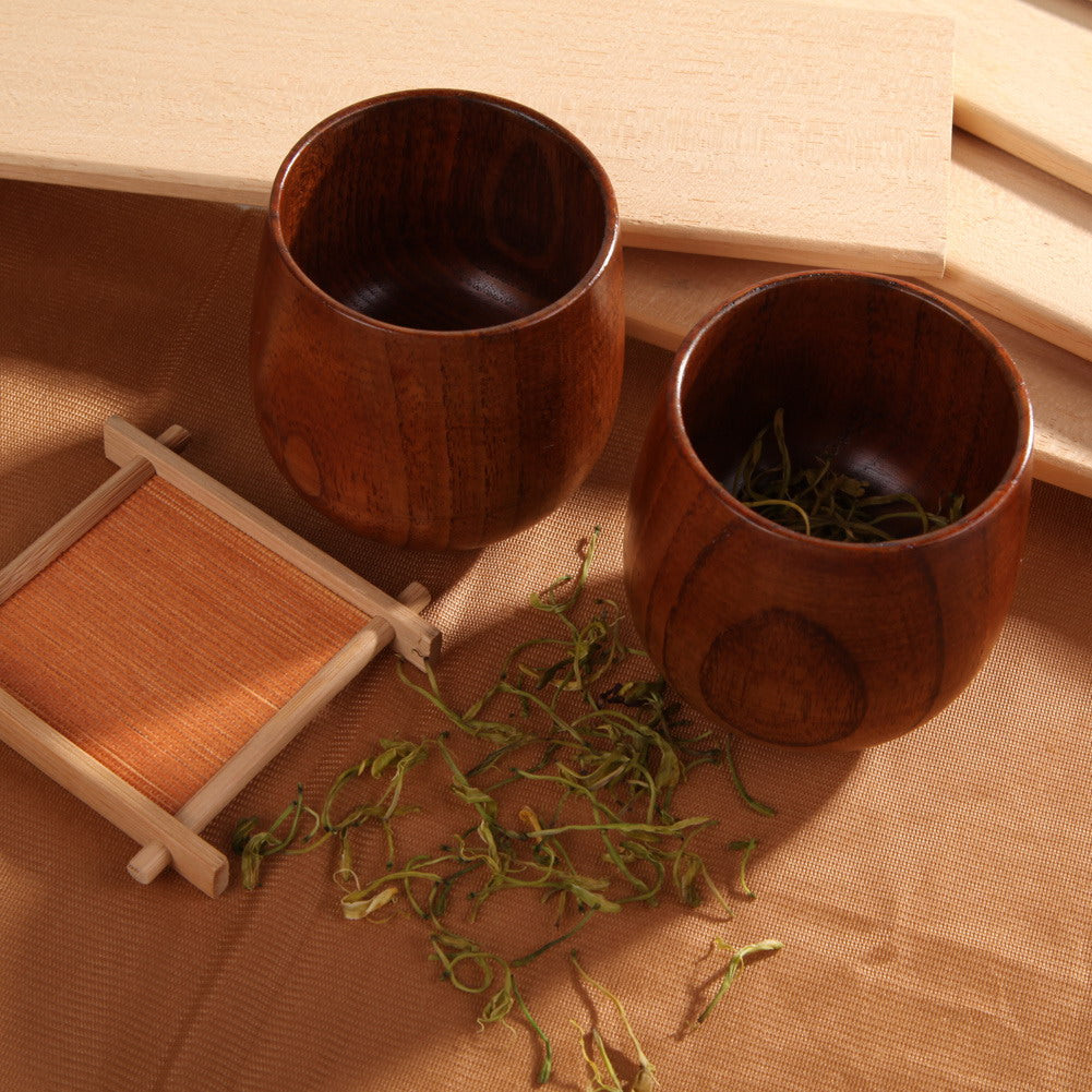 Primitive Handmade Natural Spruce Wooden Cup