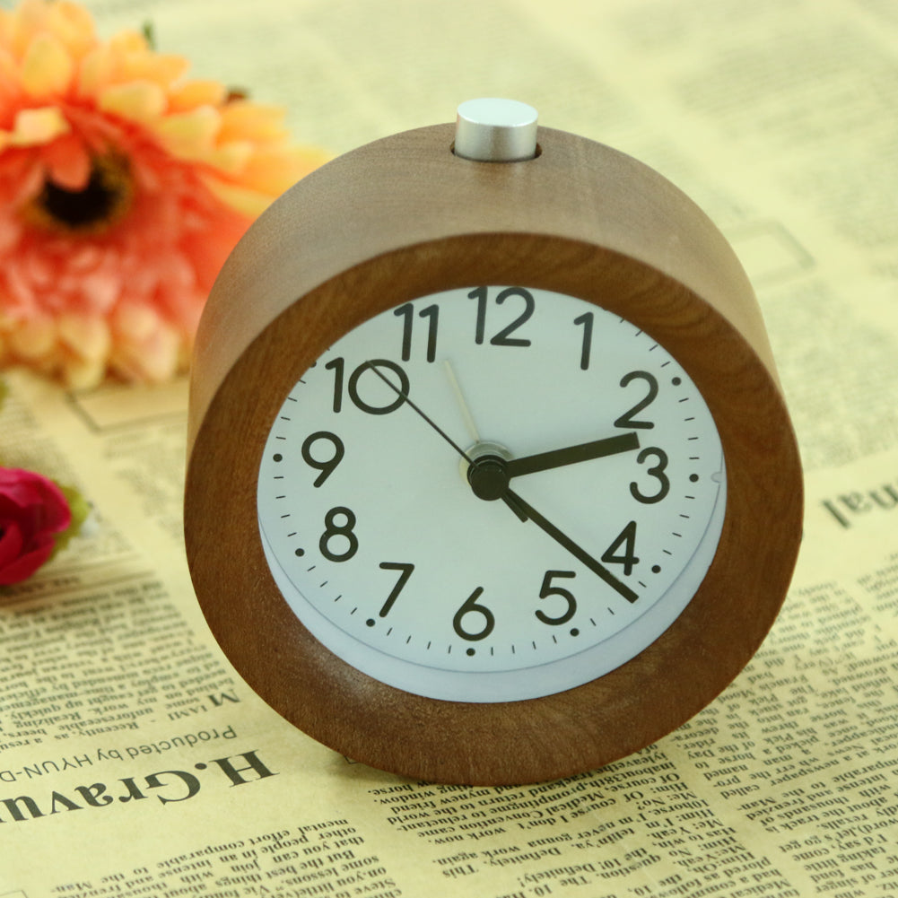 Wooden Alarm Clock