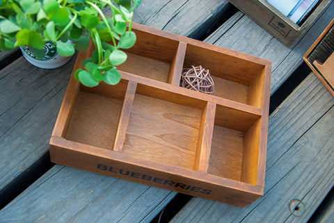 Wooden Craft Organizing Box