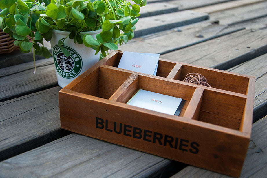 Wooden Craft Organizing Box