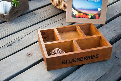 Wooden Craft Organizing Box