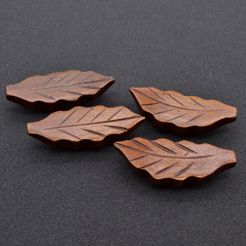 Japanese Style Leaves Wooden Chopstick Rest
