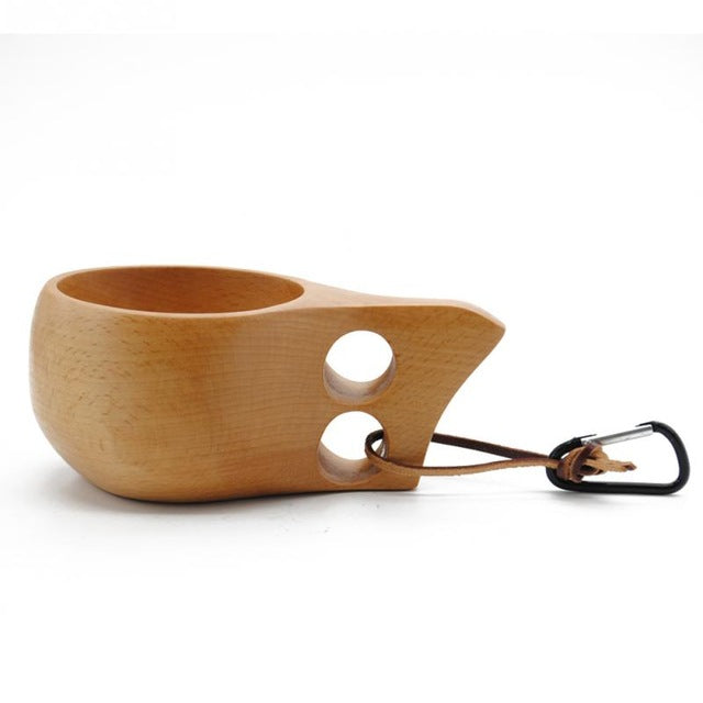 Japanese Style Handmade Wooden Mug